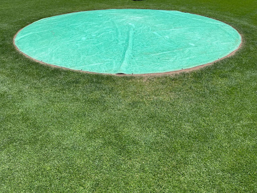 The pitcher's mound afterto PRM at Oracle Park, the home of the SF Giants.